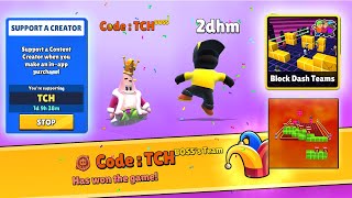 Eu Server Block Dash Legendary Team 4v4 STUMBLE GUYS LIVE #stumbleguyslive #UNLIMITEDBLOCKDASH #LIVE