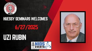 Huessy Seminar: Growing Concerns of Missile threats in the Middle East with Uzi Rubin