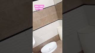 Brown Matt Bathroom Tile Designs