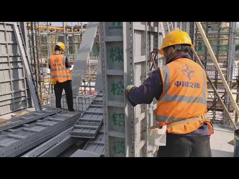 Aluminum Formwork On-Site | Fast & Efficient Construction in Action