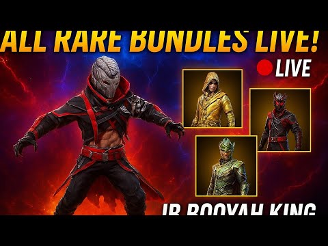 "🔥 Free Fire Bundle Collection LIVE | Rare & Legendary Bundles Showcase 🔥"