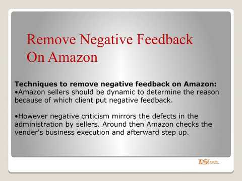 Steps to Remove Negative Feedback from Amazon Account