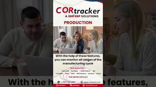 CORtracker A 360 degree ERP Solutions #shortvideo#erpsolutions#software#viralvideo #trendingshorts