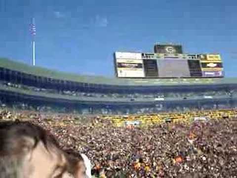 Lambeau Flyover December 9 2007