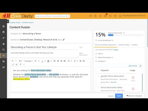 Content Fusion Content Optimizer - Now Better Than Ever!