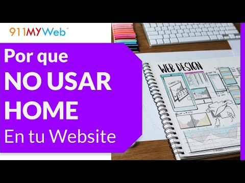 Por que NO SE USA HOME en tu Website #websitehomepagedesign