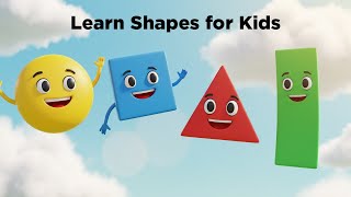 Learn Shapes for Kids | Fun and Easy Shape Song for Toddlers