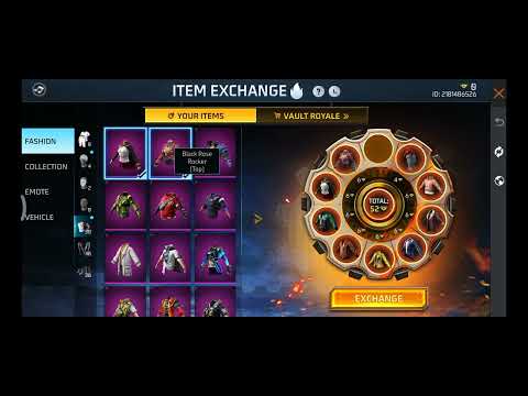 free fire free bundel excenge and new bundel