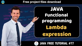 Java tutorial #77 | Functional programming - Lambda expression | Java course for beginners