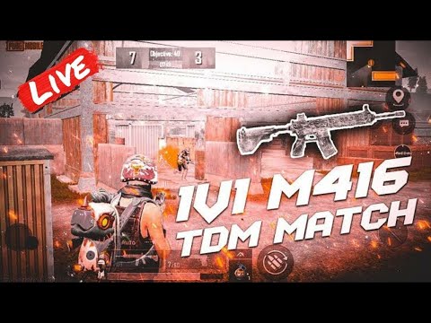 1v1 with YouTuber during a Live Stream l Pubg l BGMI