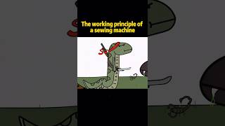 The working principle of a sewing machine #knowledge #science