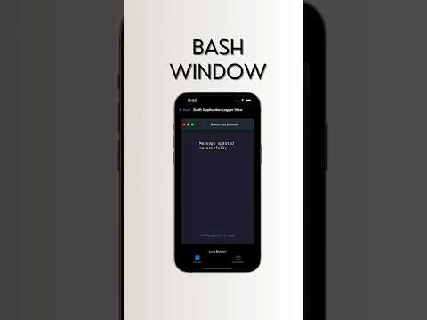 Bash Window - Visit Our Website 💥 #digital #ios #tech #mobile #swiftui