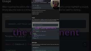 code highlighting done right. shiki component. #javascript #webdevelopment #code #highlights