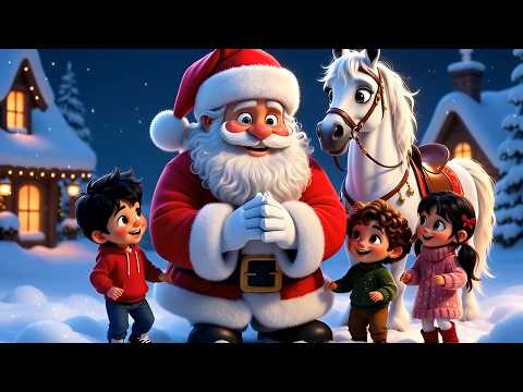 Jingle Bells Christmas Song for Kids 🎄 | Sing & Dance with Santa | TinyTalesTV