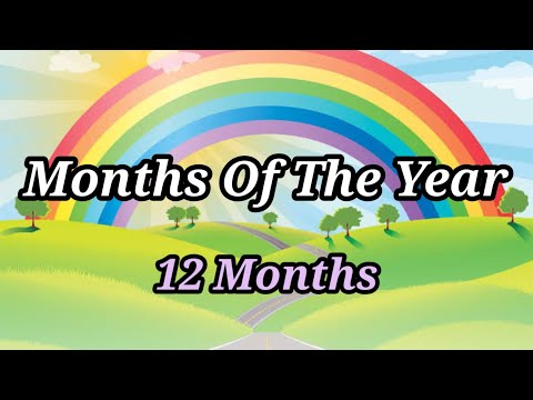 Months Of The Year | 12 Months | Months in English @funnlearnpreschool6016
