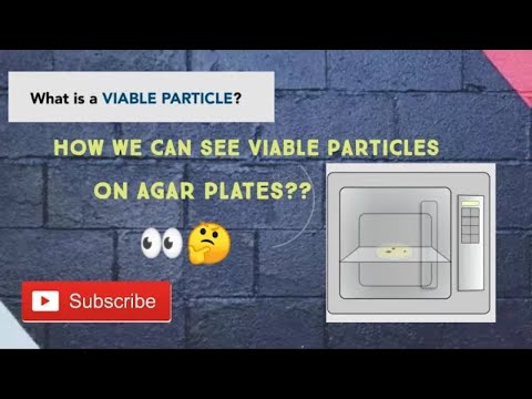 What are viable particles? How we can count viable particles? 🤔🤔