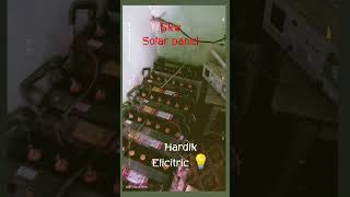 5kw solar panel sistam and haous wearing 💡💡💡#electrical #ytshorts #youtube #terndingshort #youtube