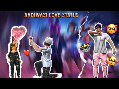 Aadiwasi love status 💔🫂 || aadivasi love song || aadivasi free fire love status 