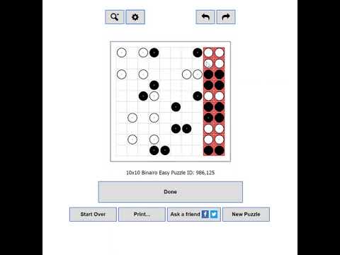 Binairo Tutorial - #3 User Interface