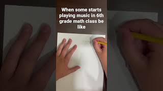 Pov 6 Ty grade math class be like #funny #shorts #pov #relatable