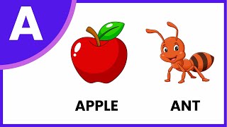 A to Z Spelling for Kids | Letter-by-Letter Spelling & ABC Learning Video | Kids Educational Video