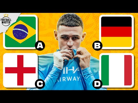 GUESS THE COUNTRY BY THE PLAYER | FOOTBALL QUIZ SEASON 2024/25
