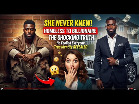 White Lady Fell for Black Homeless Man — She Later Discovers He's a Disguised Billionaire