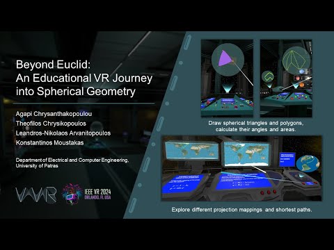 Beyond Euclid: An Educational VR Journey into Spherical Geometry (IEEE VR 2024 - 3DUI Contest)