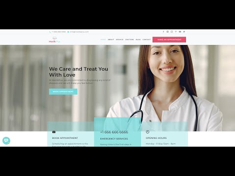 MedikPlus - Hospital and Doctor Template