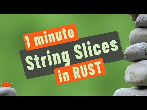 String slices in Rust #shorts #programming #rust #engineering #development