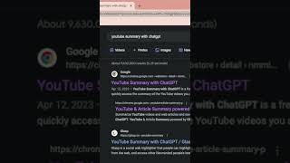 Summarize ANY Youtube Video in 5 Seconds