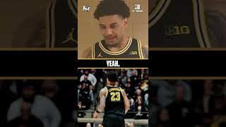 Yaxel Lendeborg says this Michigan team is 'THE BEST TEAM EVER ASSEMBLED" 🤯 #fypシ #fyp #viral #nba