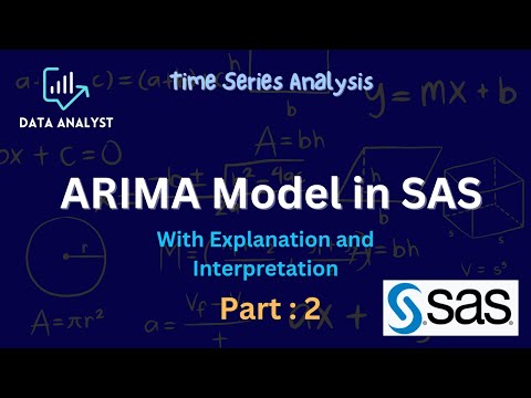 ARIMA Model in SAS | Part 2