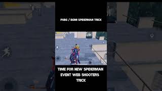 PUBG SPIDER MAN TRICK #shorts #bgmi