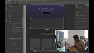 Design With Me  - Dark Mode for Productivity Landing Page