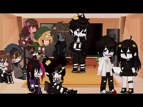Creepypastas reagindo a animações☆[gacha club] 3/?