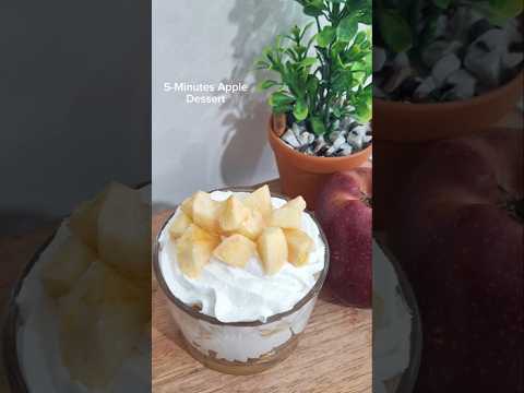 No-Bake Apple Dessert. #shorts