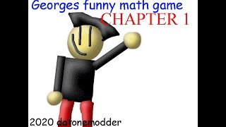 BALDI SA STAL MATEMATIKOM!!! Baldis Basics Mod: Georges funny math game remake