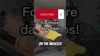 STOP this Incline Chest Press Mistake ❗❗ #shorts