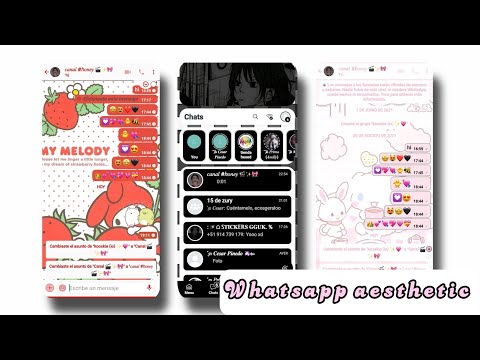 Whatsapp aesthetic en Android | whatsapp delta + temas aesthetics 2021