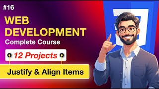 Master justify-content & align-items in CSS Flexbox | Align Like a Pro