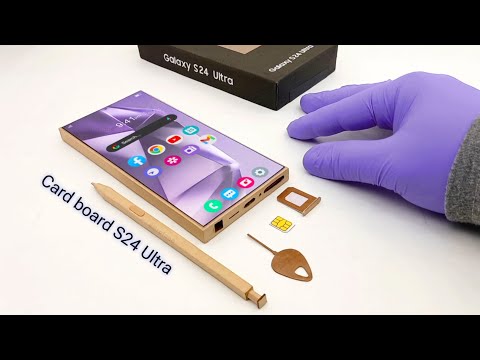 [ Card board ] Galaxy S24 Ultra unboxing .