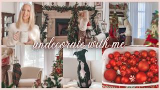 Saying Goodbye | Calm and Stress Free Undecorate With Me After Christmas