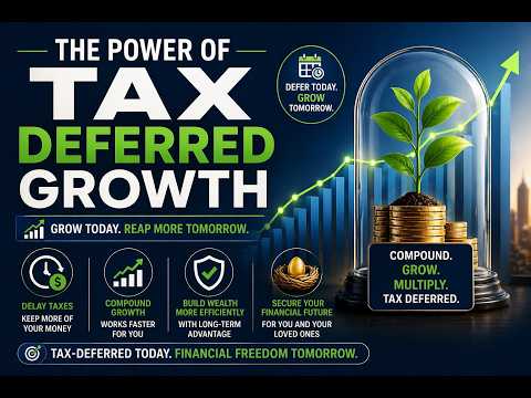 The Secret Weapon of the Wealthy: Tax-Deferred Growth #retirementplanning #taxdeferred #financial