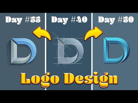 Day #50 Logo Design in adobe  illustrator 2024 for beginners