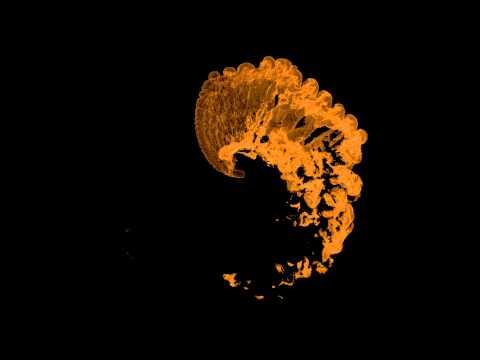 Spinning fire CG