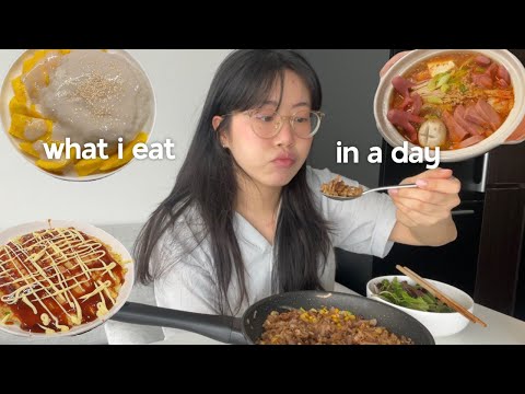what i eat in a day 🍚 (simple and home cooked meals)