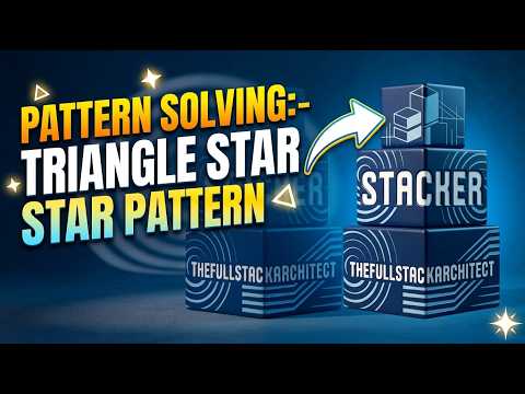 Java Programming for Beginners: How to Print a Star Triangle Pattern