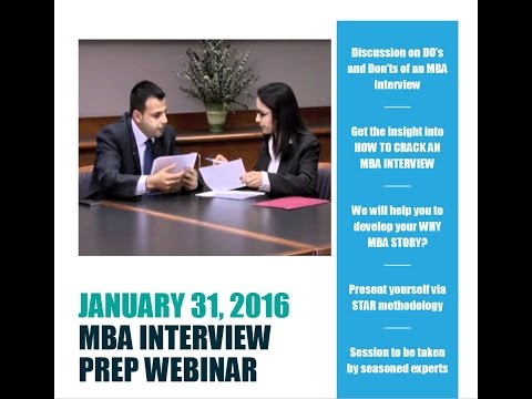 MBA Interview Prep Webinar - Modern Pathshala