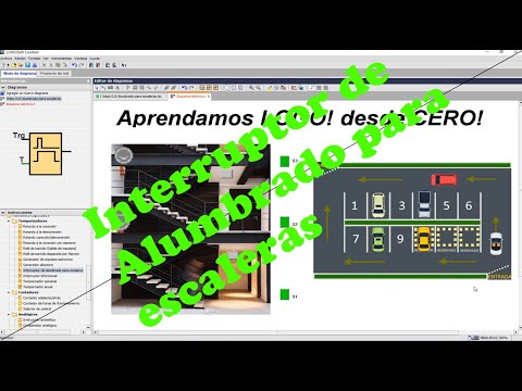 Aprendamos LOGO! desde CERO! _ 015 Interruptor de alumbrado para escaleras